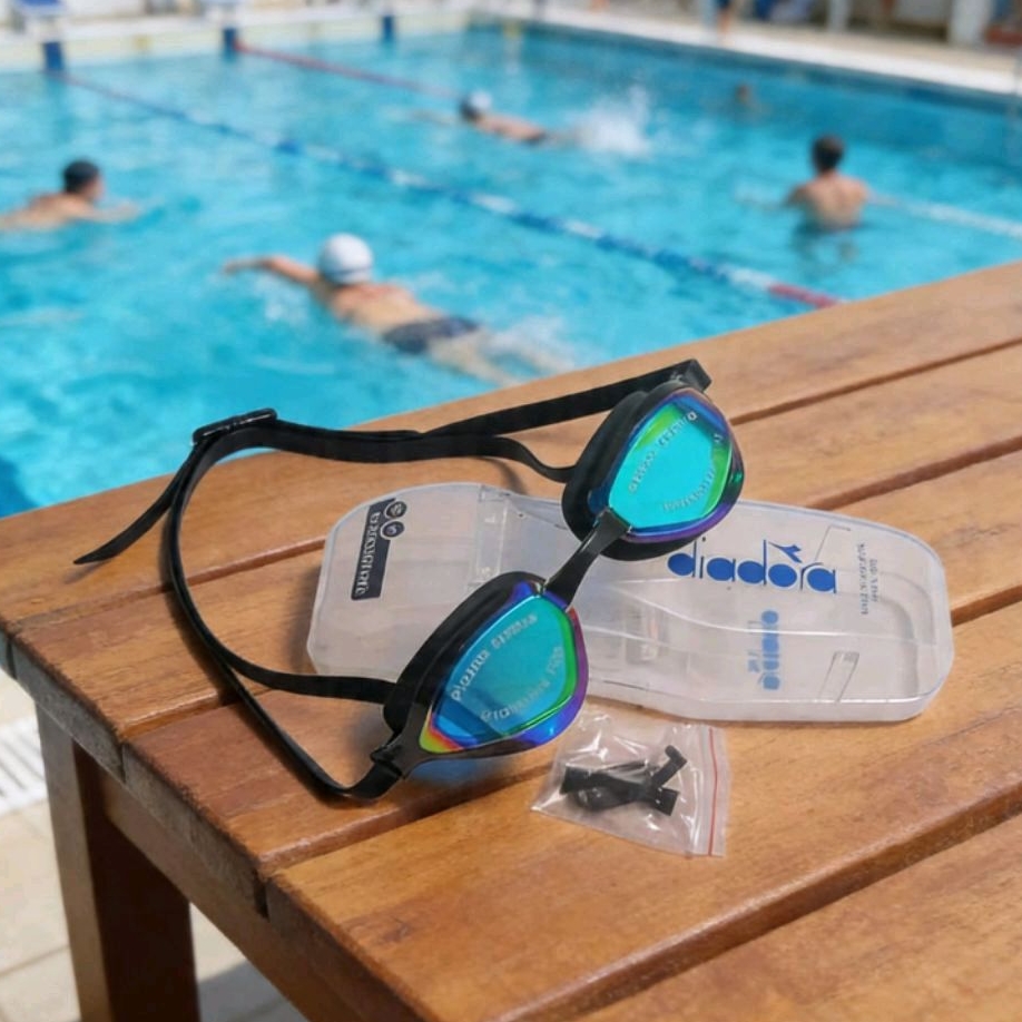 Kacamata Renang Dewasa Diadora Adults Mirror Coated Goggles