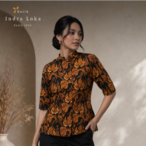 Batik Indra Loka - Blouse Batik Wanita Adipati
