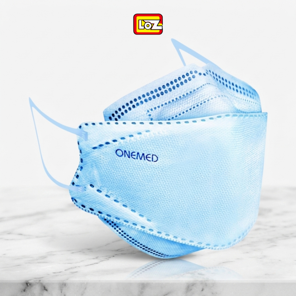 MASKER MEDIS ONEMED KF94 4ply BIRU Masker UFO KF94 Onemed Masker UFO Onemed Biru Isi 20pcs