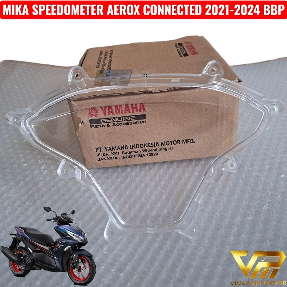 Mika Speedometer Aerox New Connected Kaca Speedometer All New Aerox 155 Connected Tahun 2021 - 2024