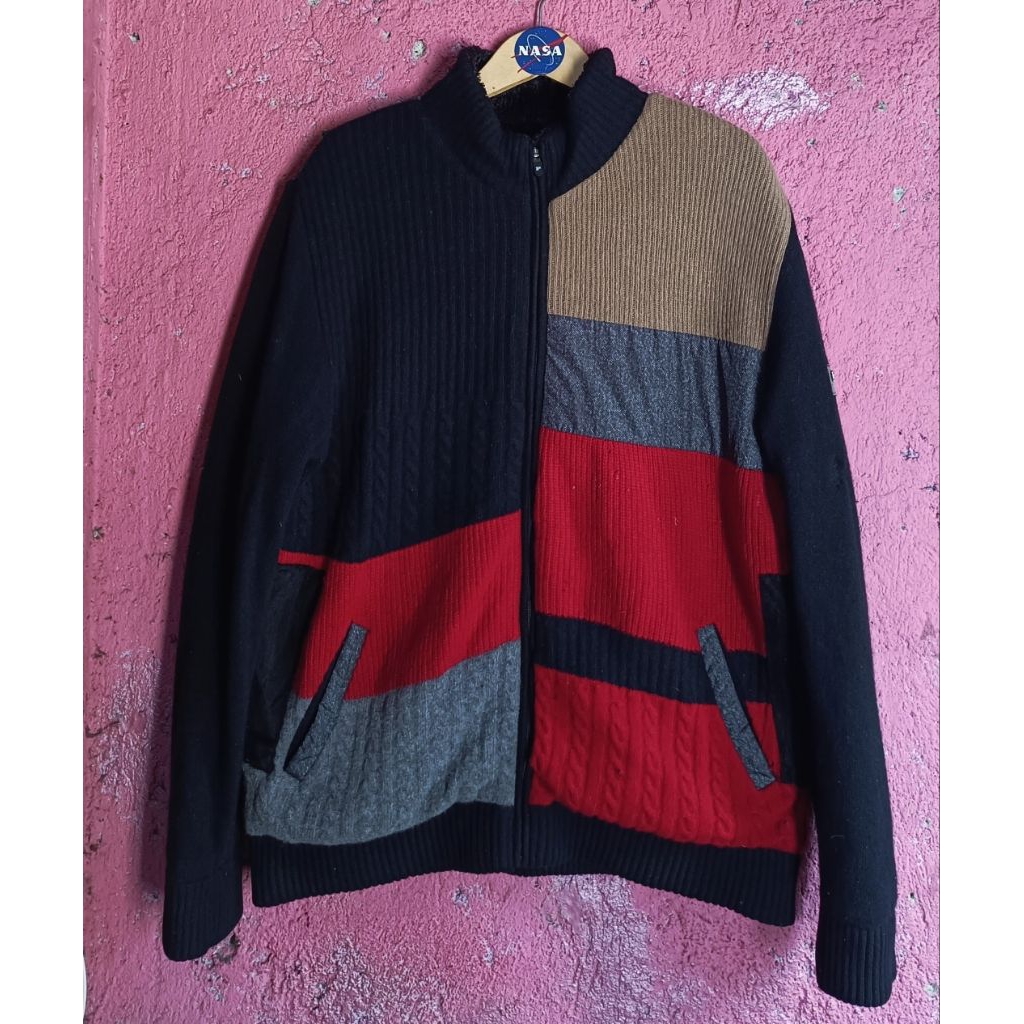 Jaket rajut tebal figaro sport paris