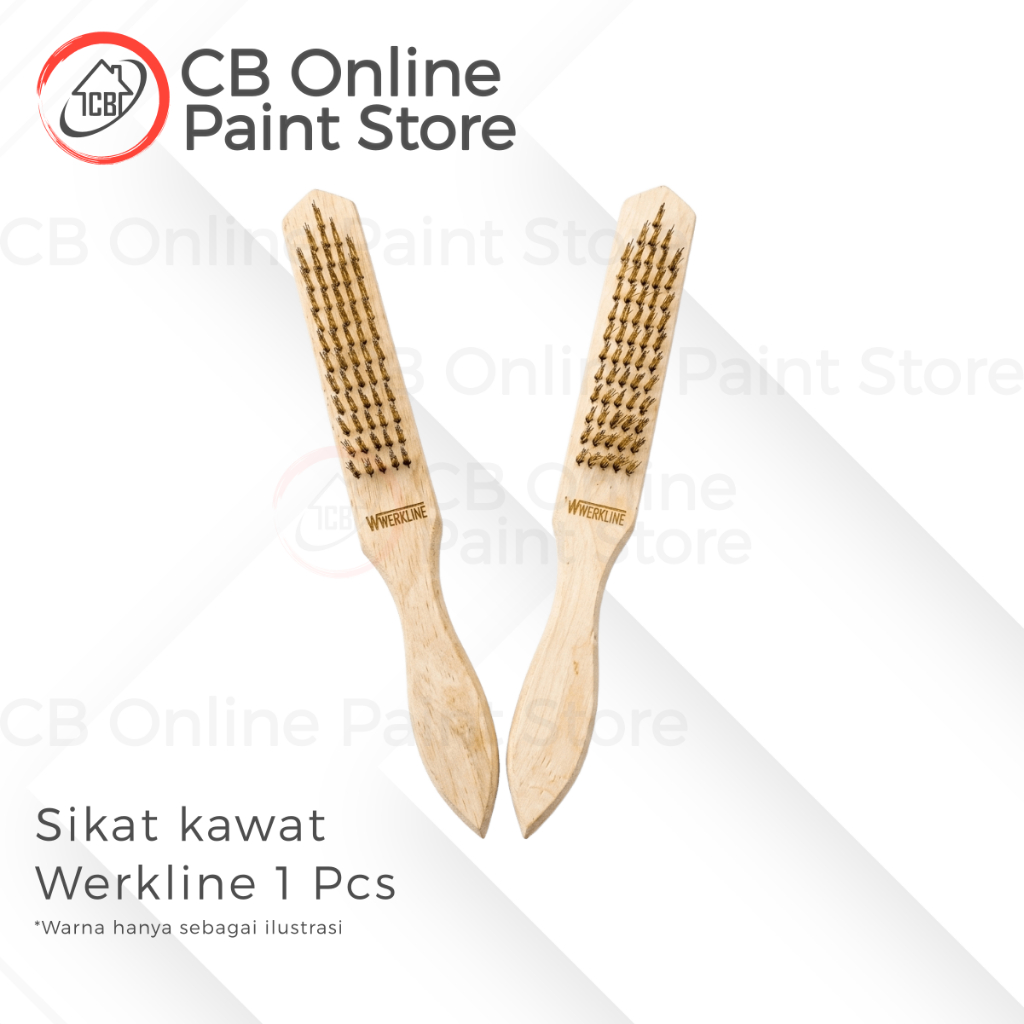 SIKAT KAWAT KASAR WERKLINE PEMBERSIH KARAT BESI DAN KOTORAN