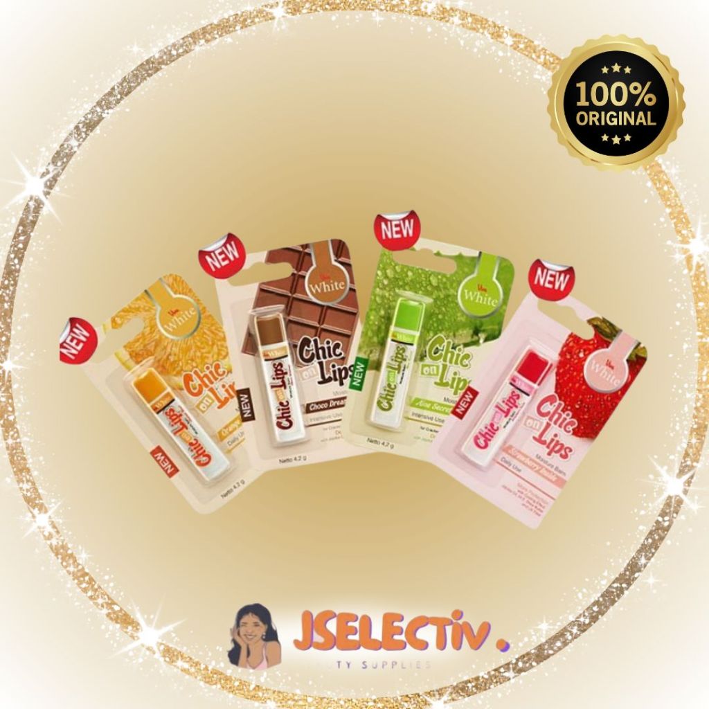 VIVA LIP BALM - CHIC ON LIPS SERIES LIP ICE VARIAN LENGKAP  // JSELECTIV X JHON KOSMETIK // PELEMBAP
