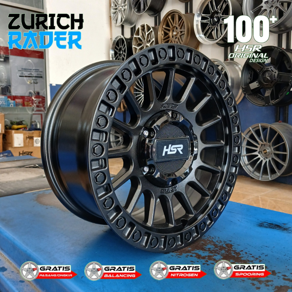 Velg Mobil Hsr Xts Ring 14 Untuk Mobil Kijang L300 Avanza Xenia dll