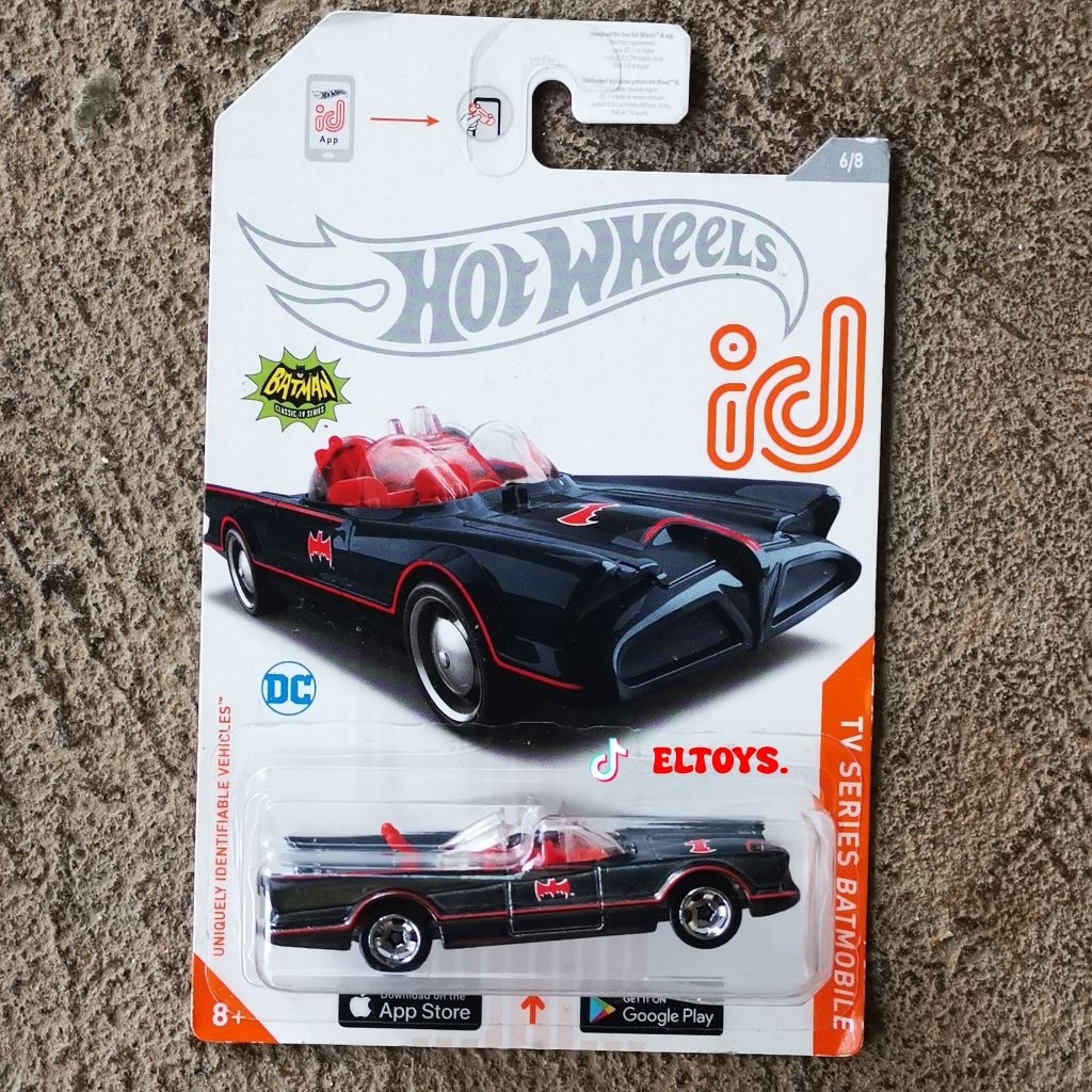 hotwheels id batman tv series batmobile Original mattel