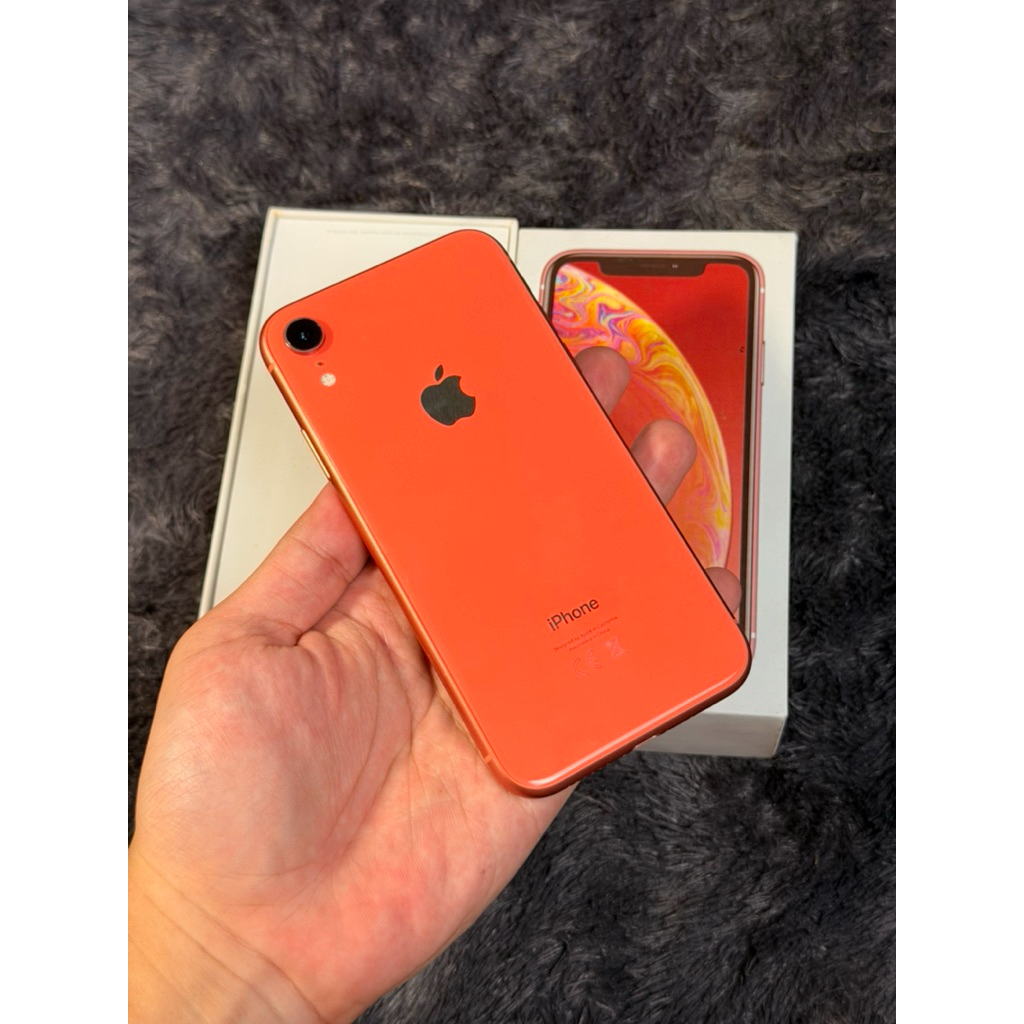iphone xr 64 gb coral whitelist sinyal permanent