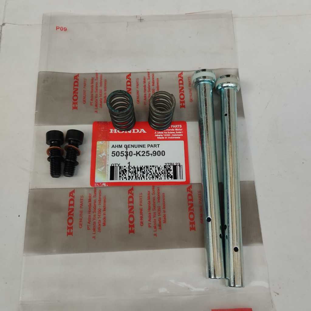 SULING SHOCK DEPAN BEAT FI BEAT KARBU VARIO 110 VARIO 125 SCOOPY FI SPACY 1 SET 2 PCS (K25)