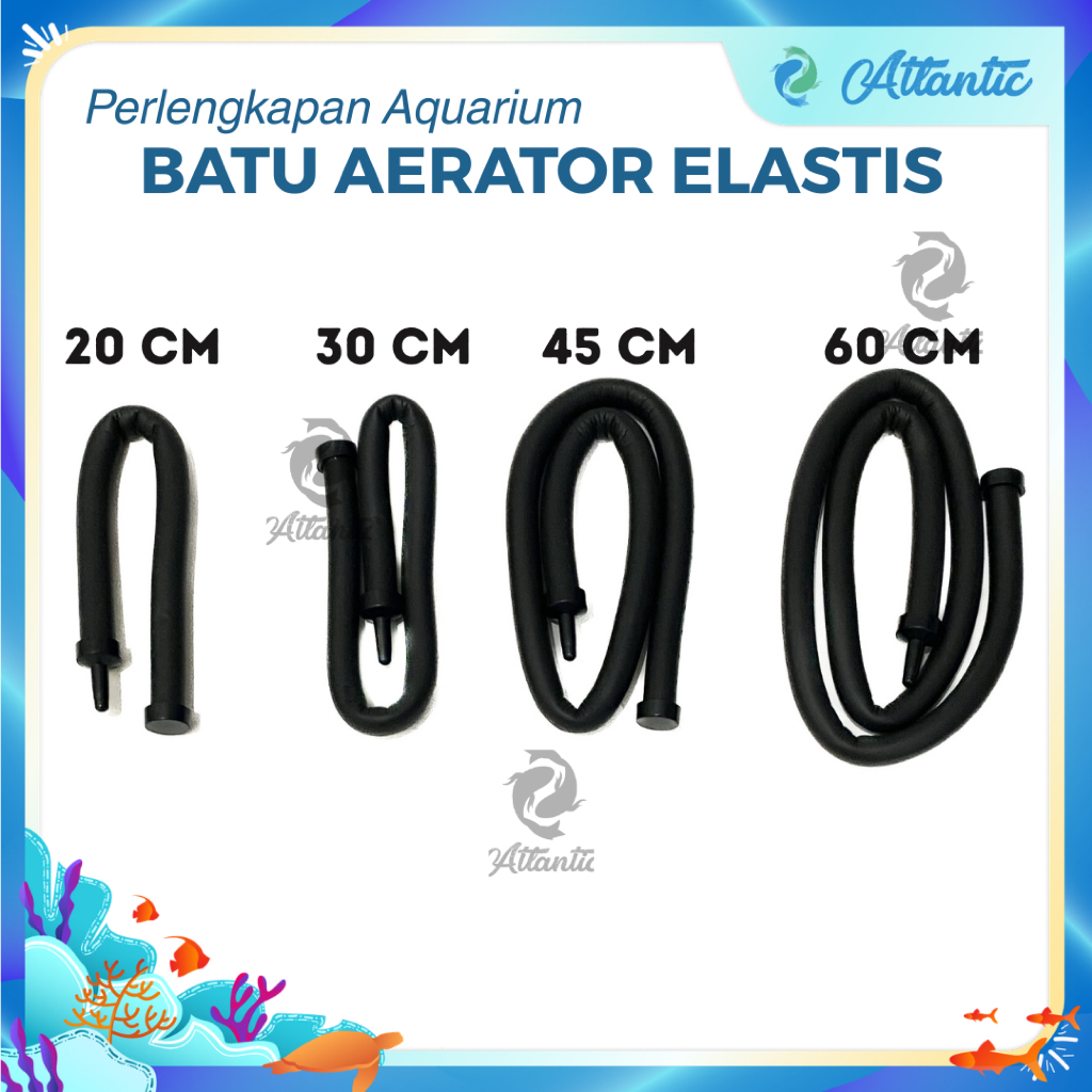 Batu Aerator Elastis Batu Aerasi Karet Lentur Batu Aerator Panjang Lentur