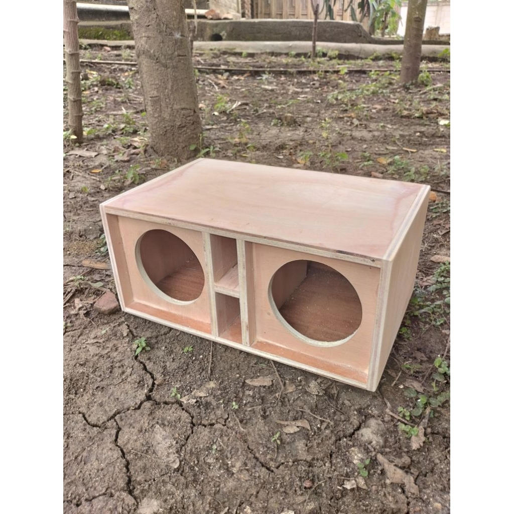 Box Miniscoop 4 inch Double Box Subwoofer 4 Inch