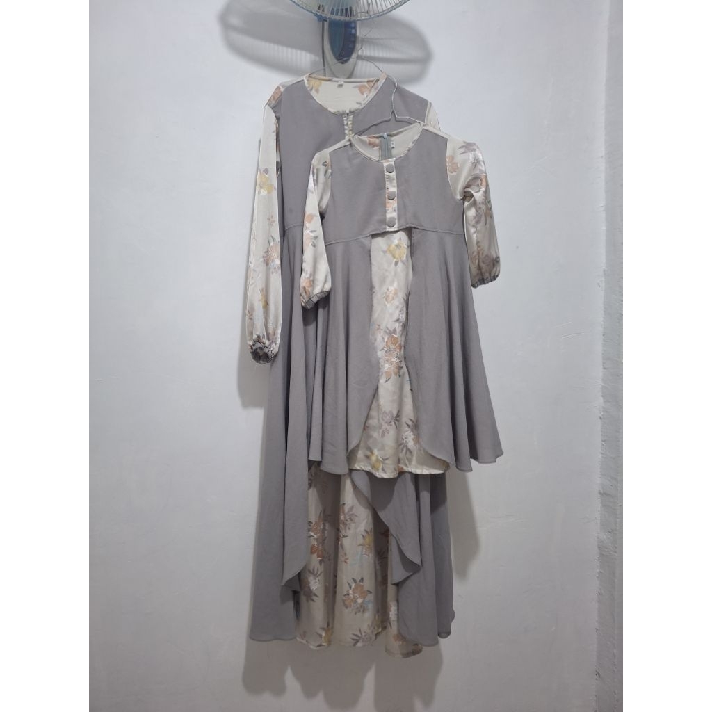 Baju Gamis Couple Ibu dan anak