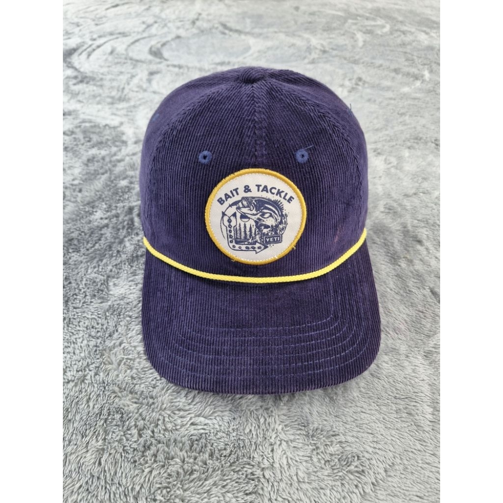 Topi mancing | topi gambar ikan YETI CORDUROY