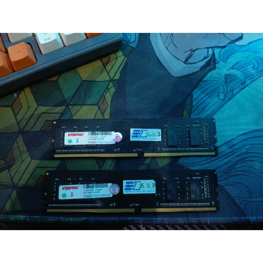 RAM VISIPRO DDR4 8GB (4X2KEPING) 2400MHZ