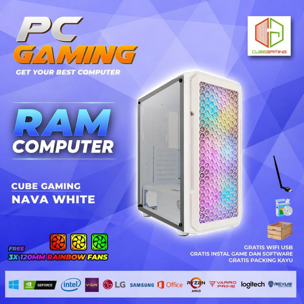 PC GAMING I3 GEN 10 - PC GAMING INTEL CORE GEN 10 - PC GAMING I3 10100F