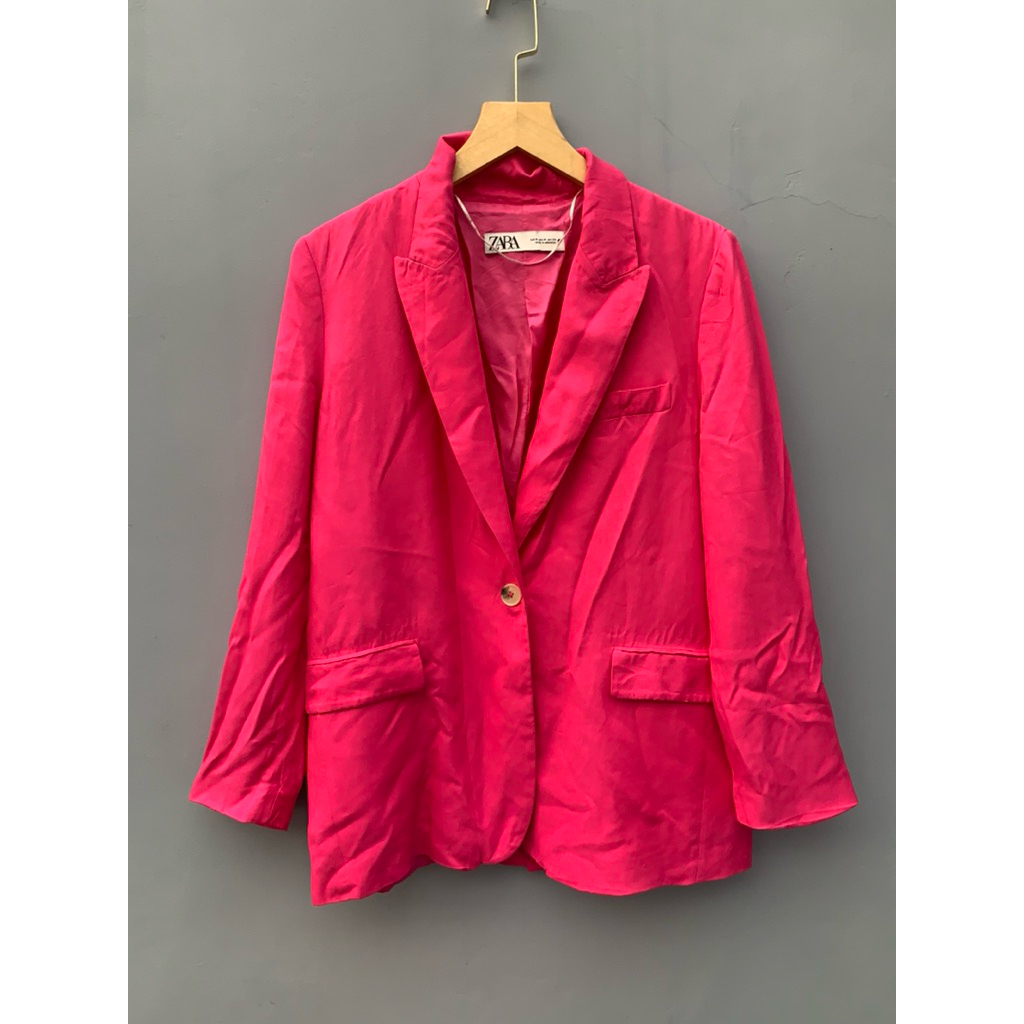 BLAZER ZARA FUSCHIA