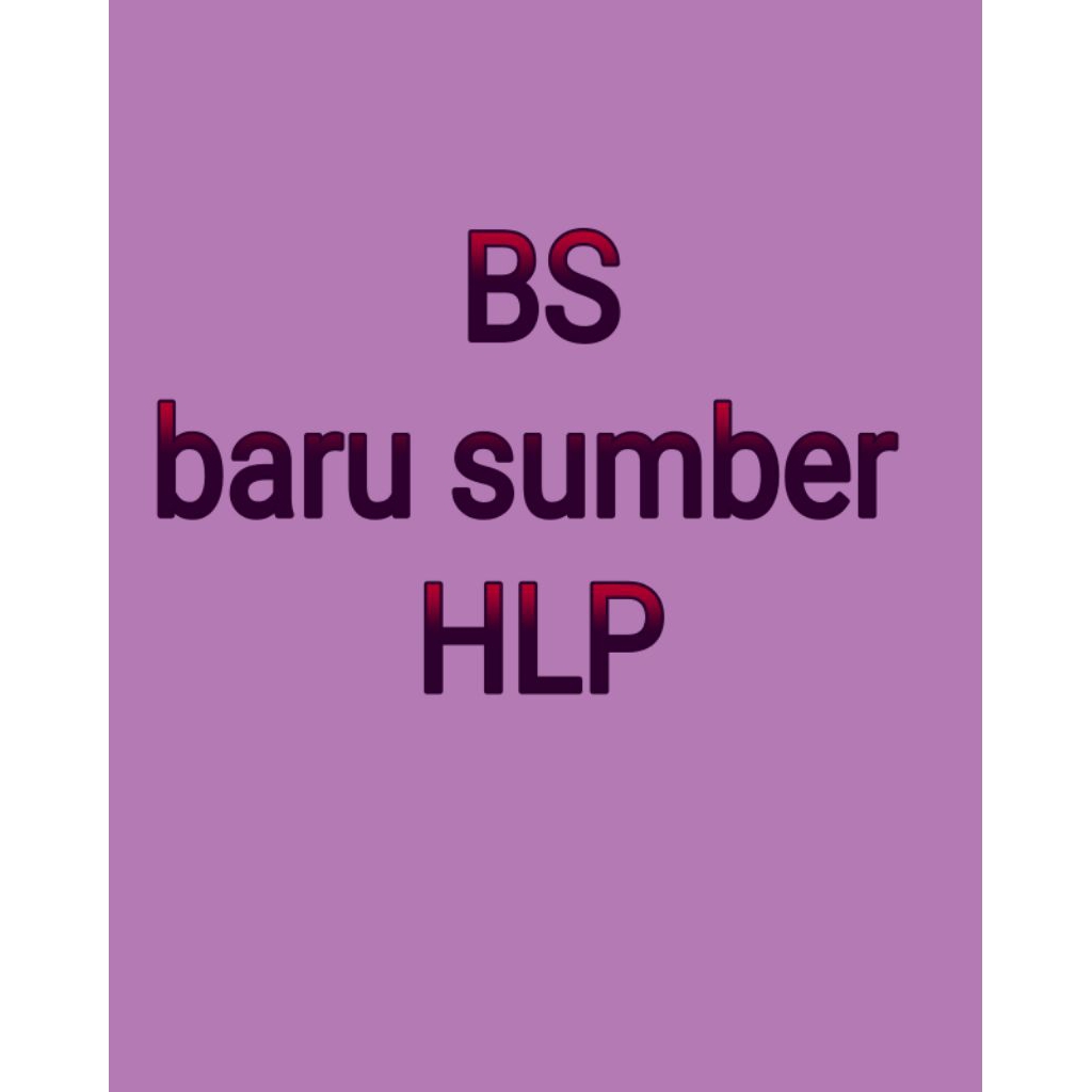 hlp sumber baru