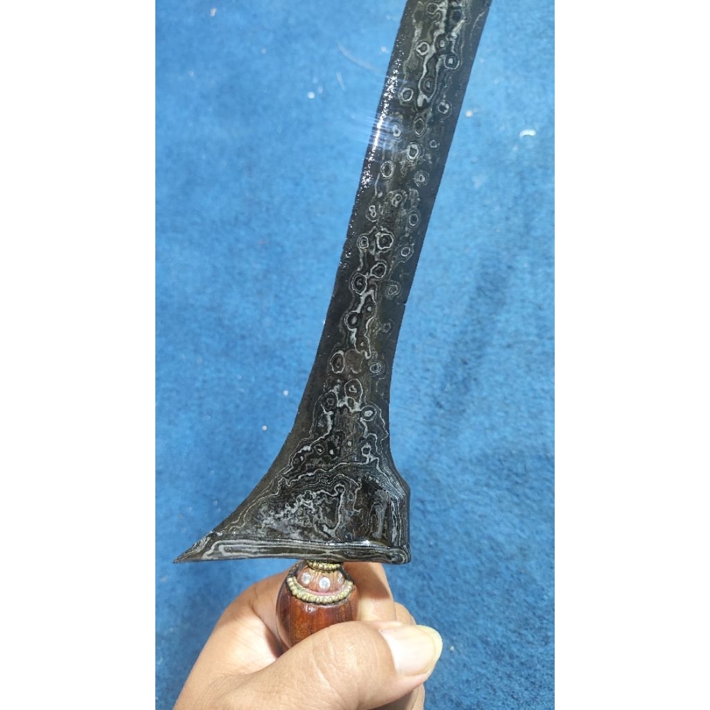 Keris brojol pamor udan mas original sepuh