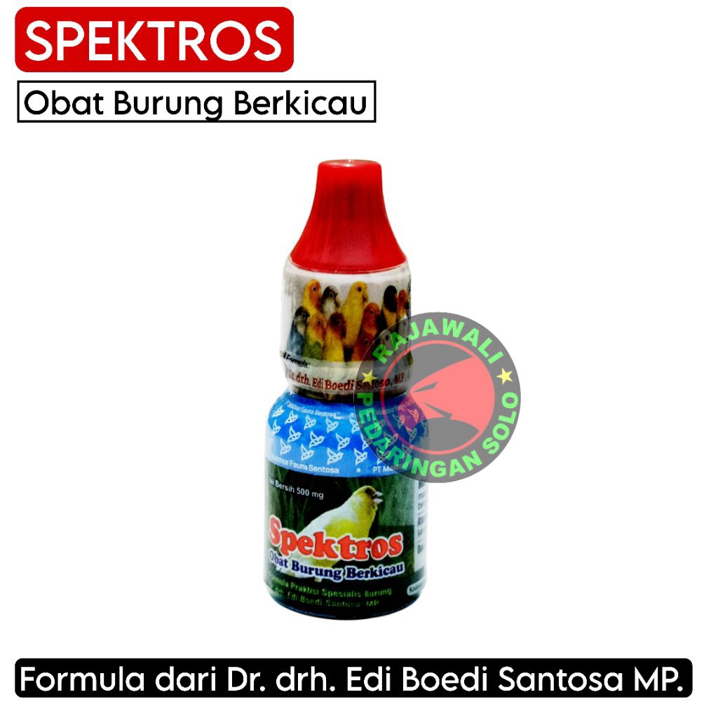 Obat Burung Spektros - Obat Snot Burung Lesu Diare berak kapur