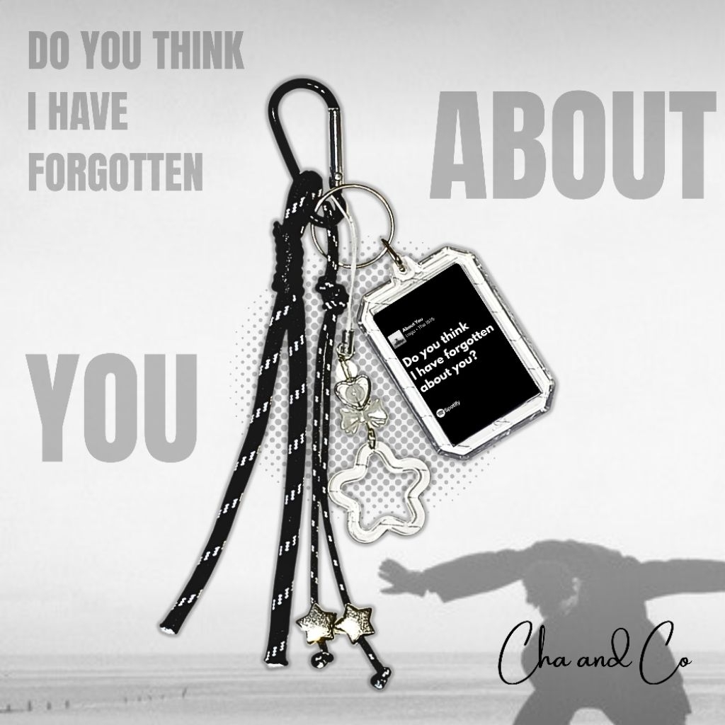 Gantungan Kunci About You / Keychain The 1975 / About You The 1975 / Gantungan Kunci Lirik Lagu [BAG