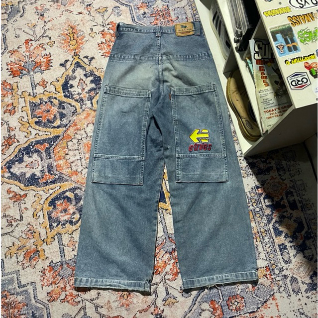 Y2k Baggy Denim Pants Walrus Jeans  Big Pocket