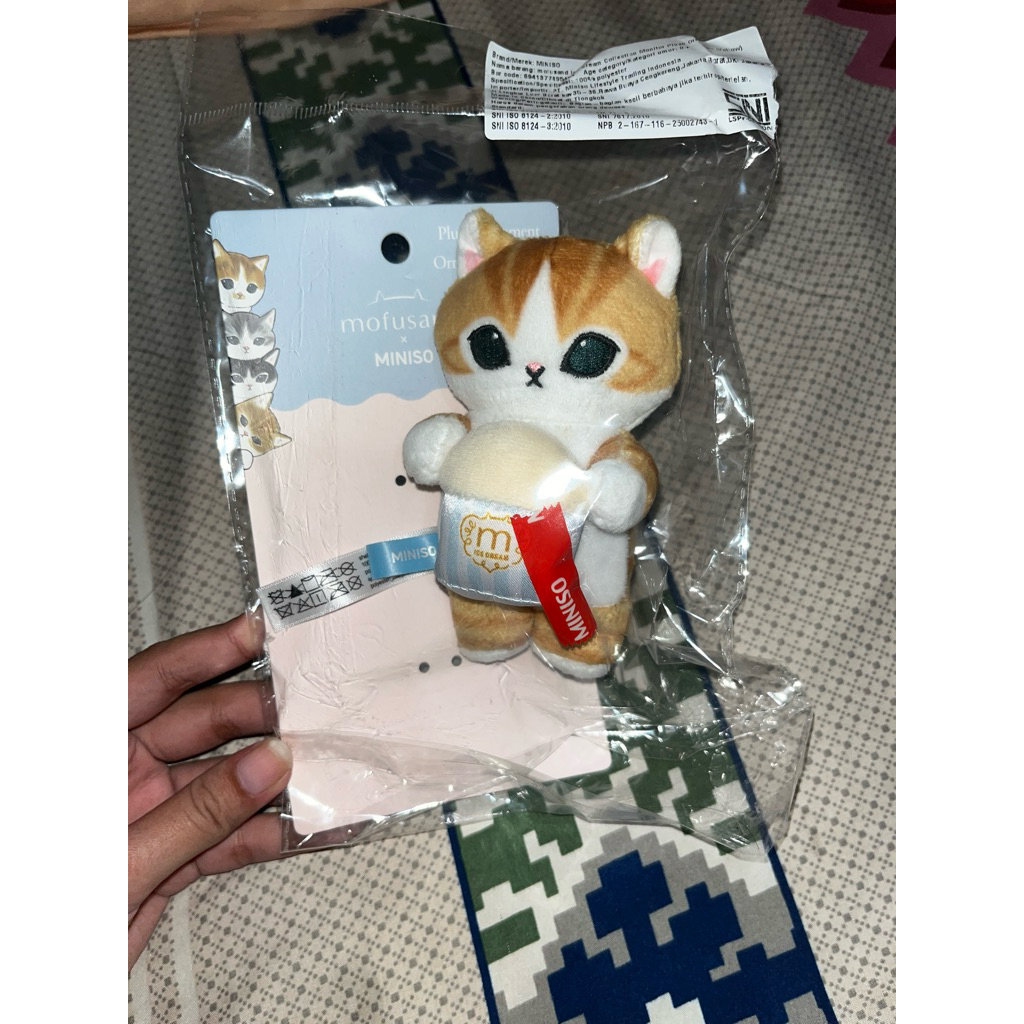 Miniso Mofusand Plush Monitor Ornament (Preloved Like New)