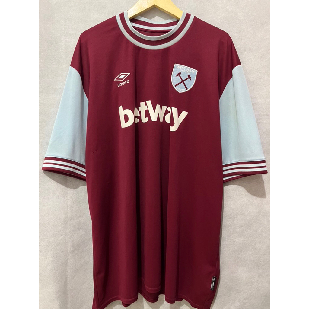 Jersey Original West Ham 2024/2025 (Big Size 4XL)