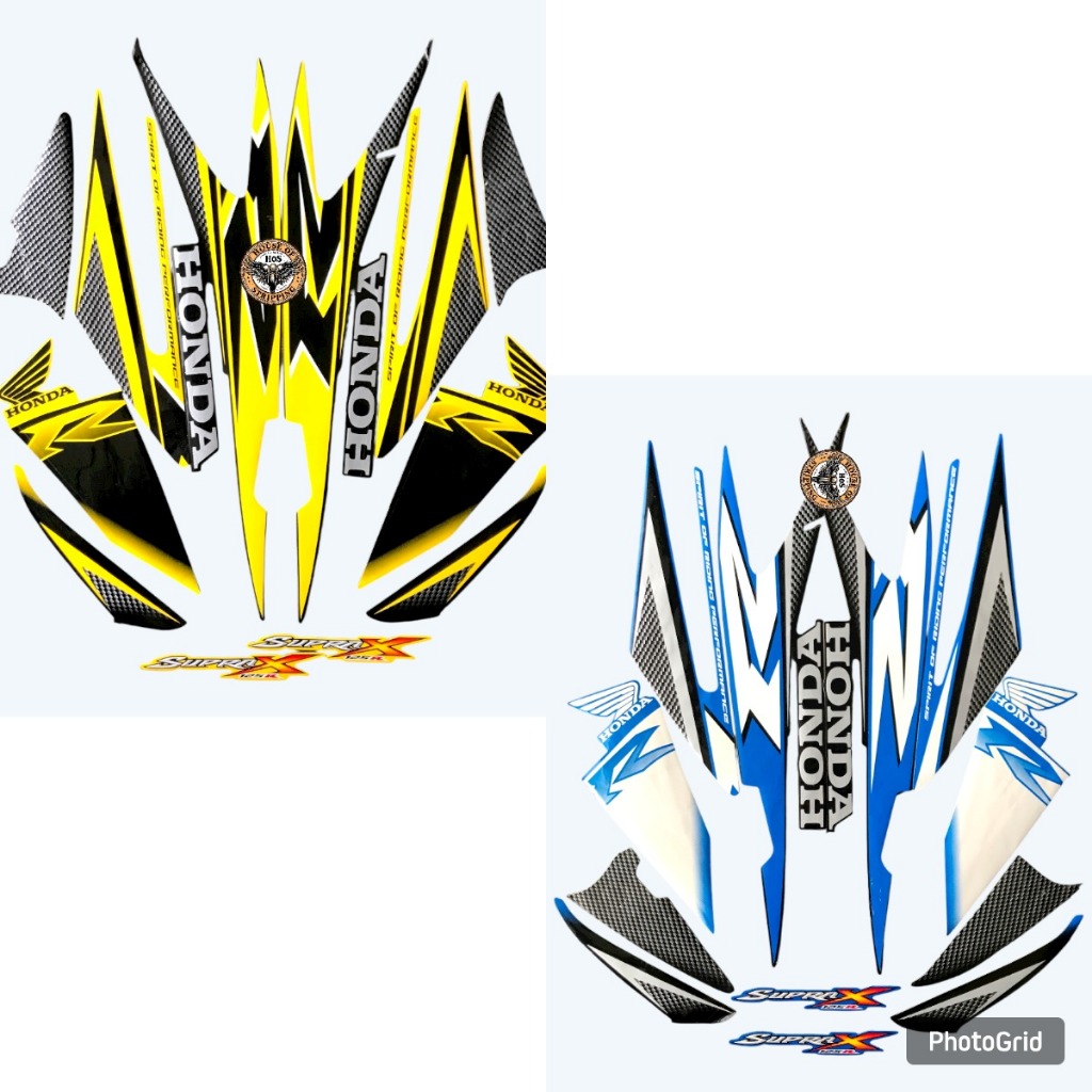 Stiker Striping Supra X 125R 2007