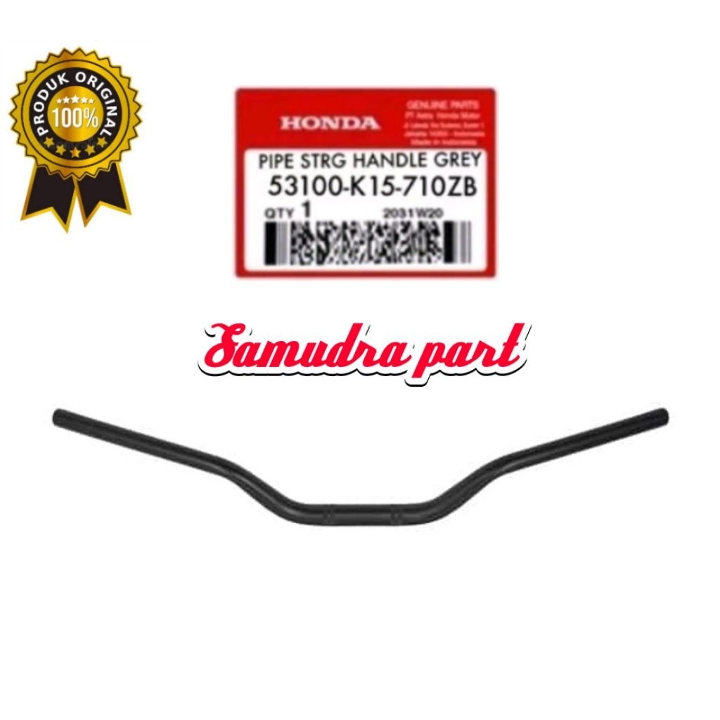 53100K15710ZA Stang stir CB 150 X original K15P 53100K15710ZB warna Coklat Grey