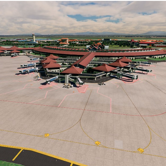 Addon - Scenery Binersim Soekarno Hatta Int Airport (WIII) for X Plane 11