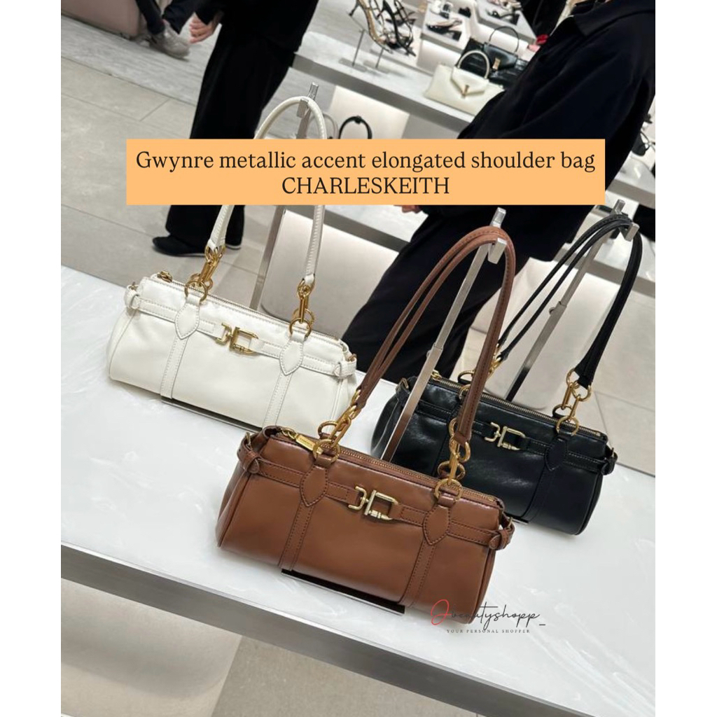 Gwynre metallic accent tas ck