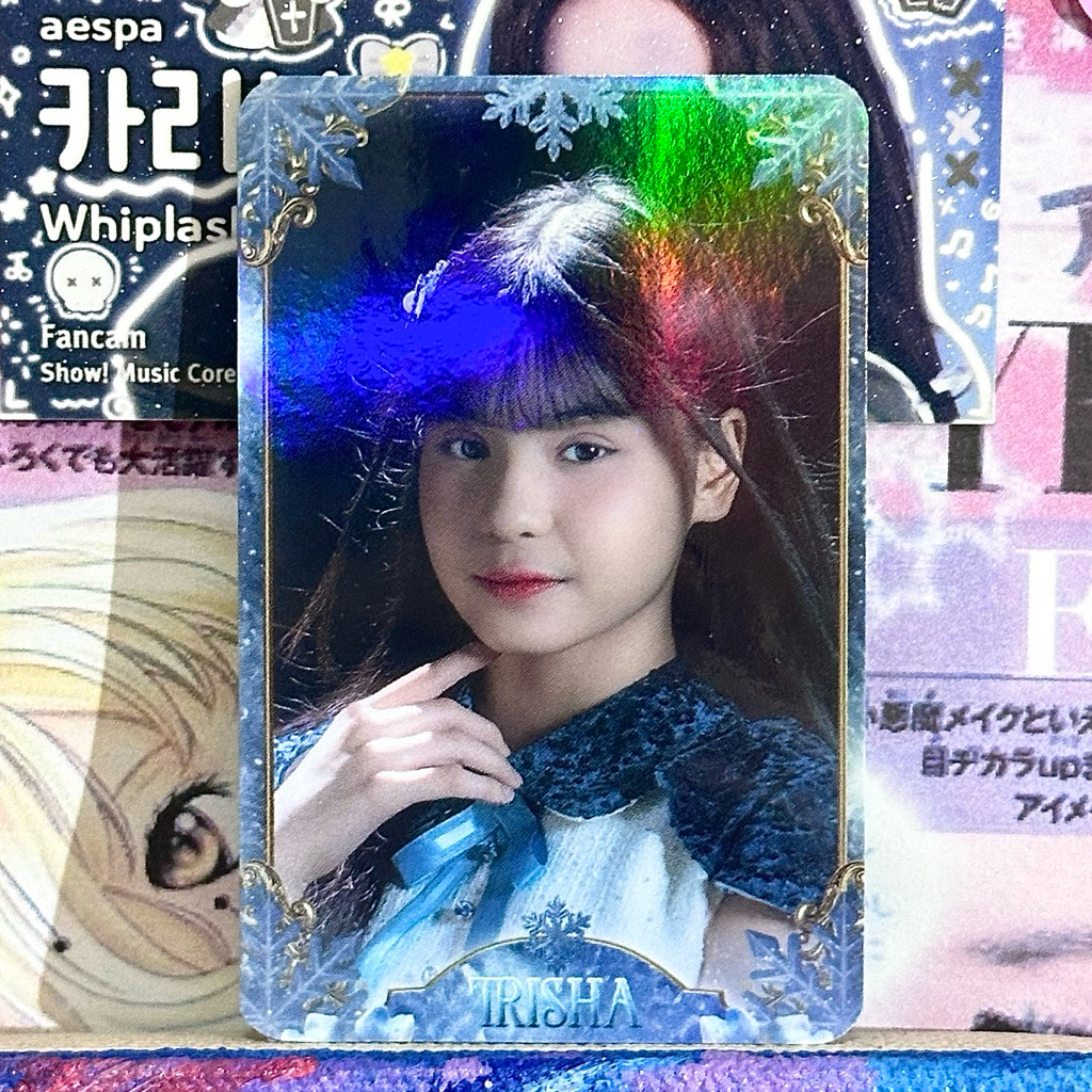 jual pc photocard official jazzlyn agatha trisha jkt48 the first snow benefit hologram