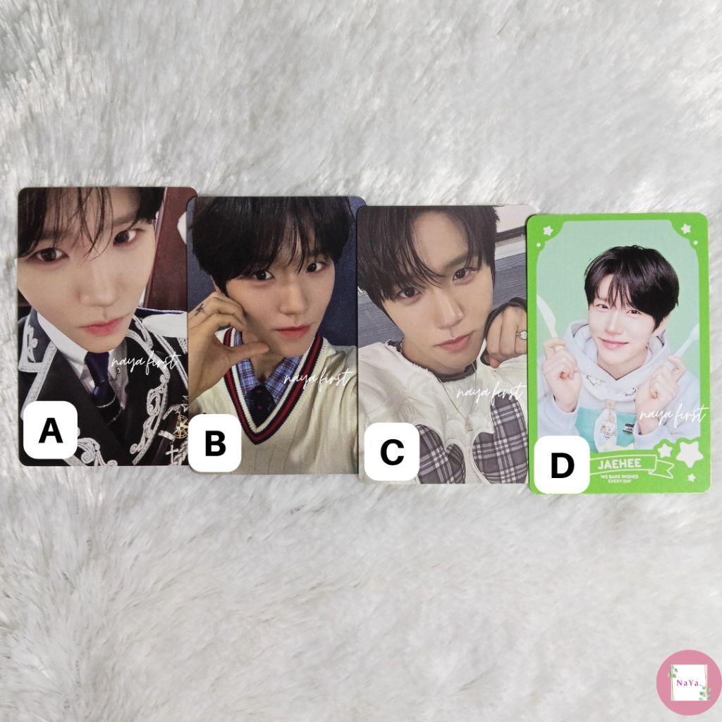 Photocard Official Jaehee Wish Bakery, Anniversary Fanmeeting, Color, Poppop