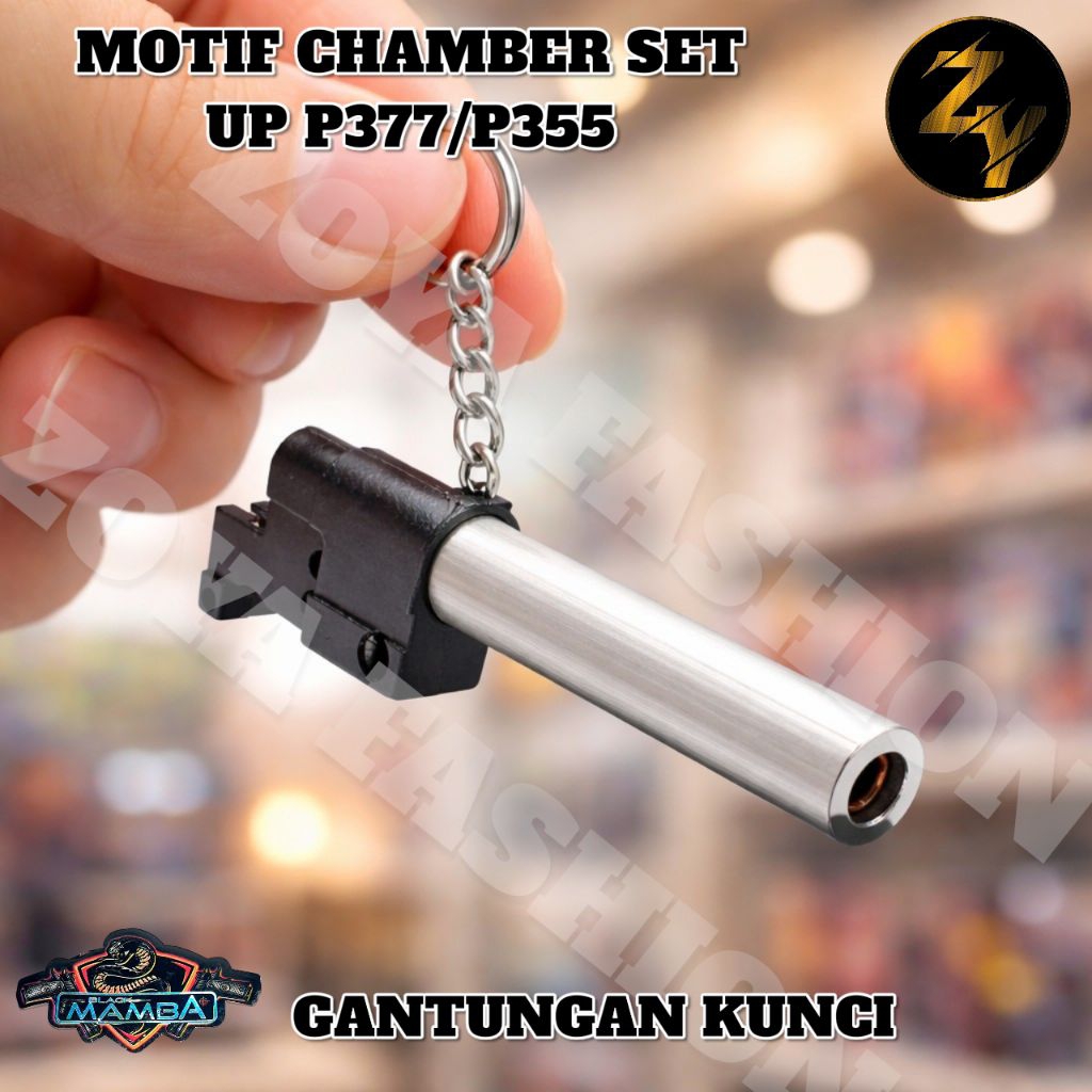 Gantungan Kunci Motif Chamber Upgrade P377/P355