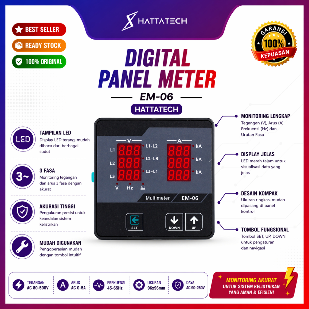 Digital Panel Meter EM-06