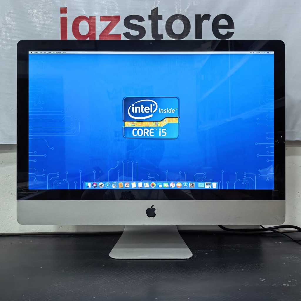 IMAC 27 INCH MID 2011 CORE I5 8/1000 MULUS NO MINUS SIAP EDITING
