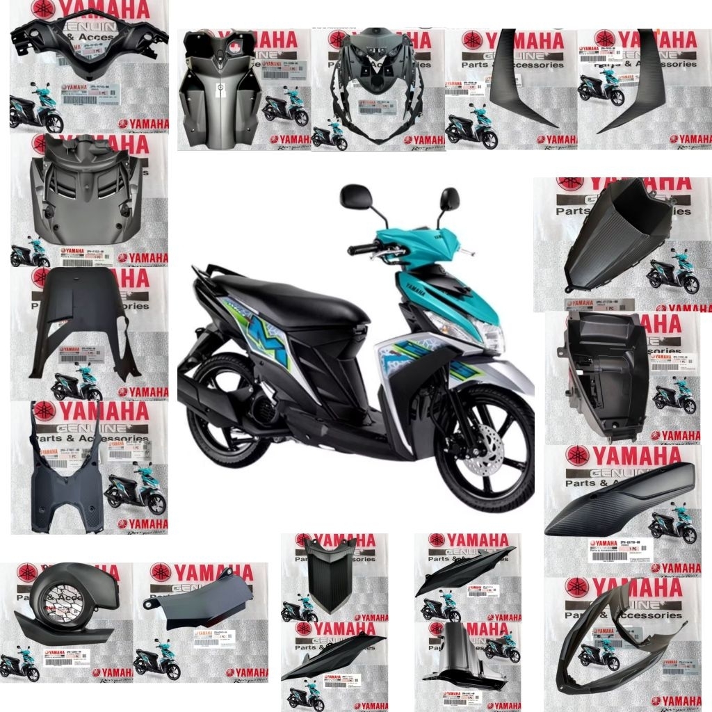 FULL SET  BODY BODI KASAR MIO M3 125 MIO Z 125 ORIGINAL YAMAHA