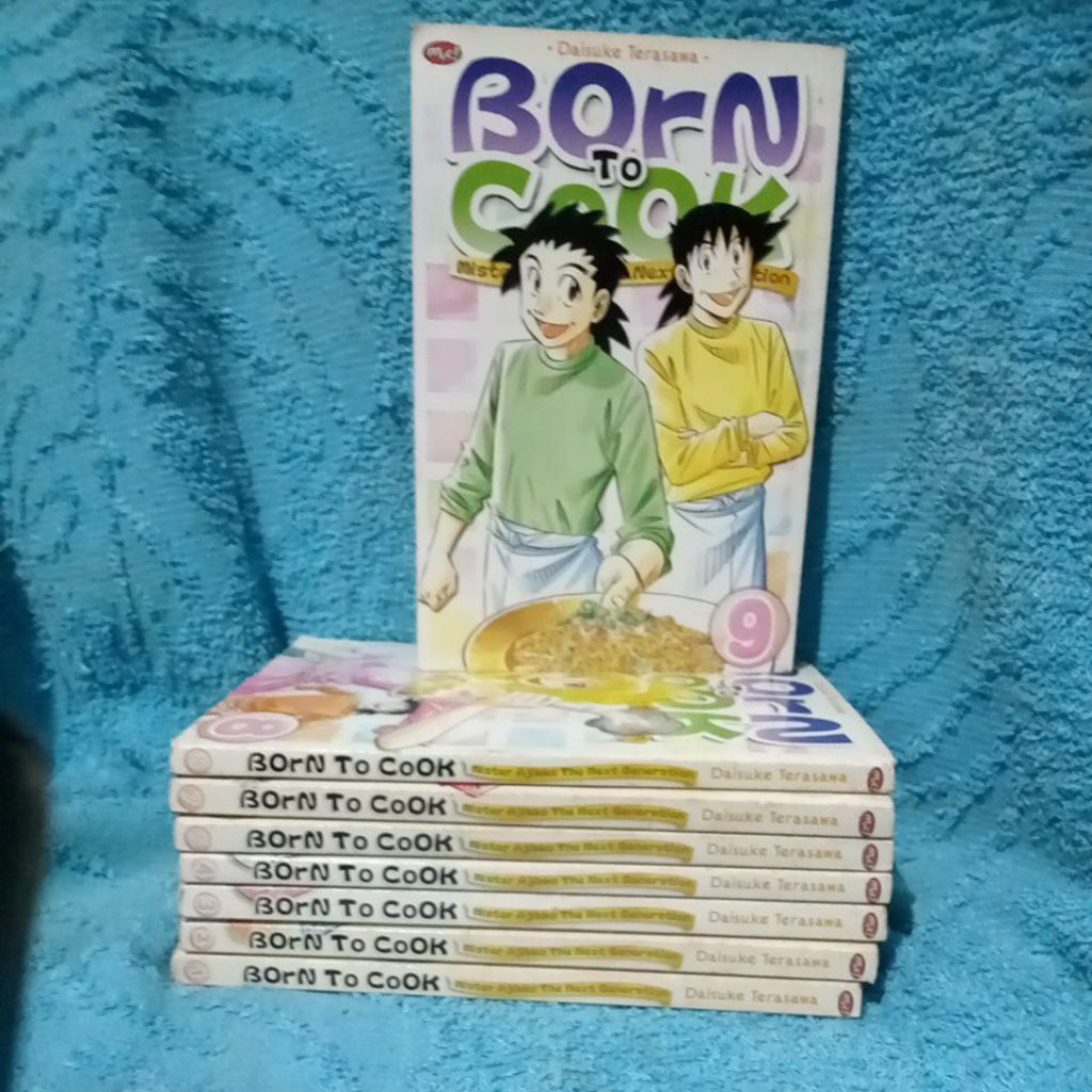 born to cook paket 8 komik