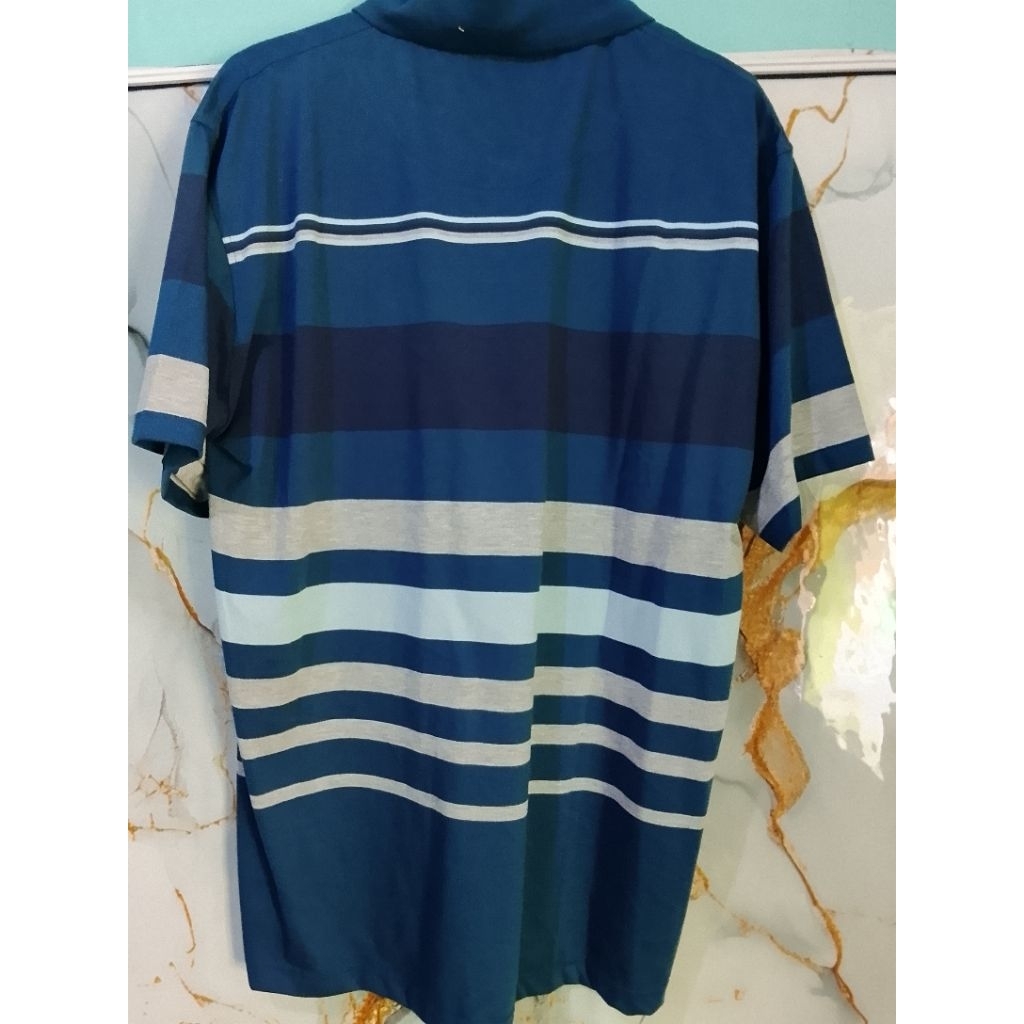 Kaos kemeja pria lengan pendek