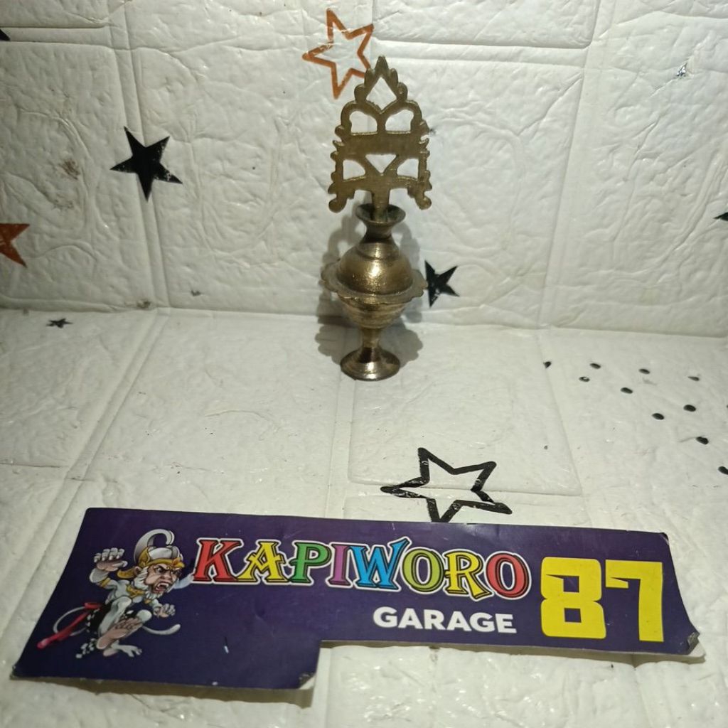 tempat celak bahan kuningan