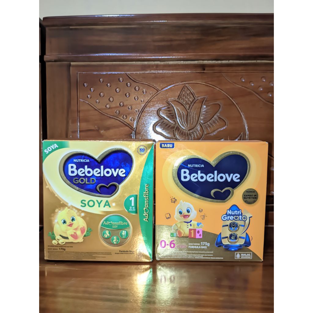 Bebelove 0-6 bulan & Bebelove Soya 0-6 Bulan