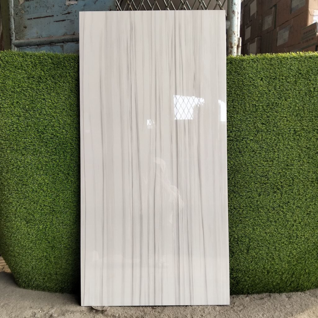 Granit 60x120 salur abu (glossy-kilap) / granit dinding/granit top table/granit dinding dapur/ grani