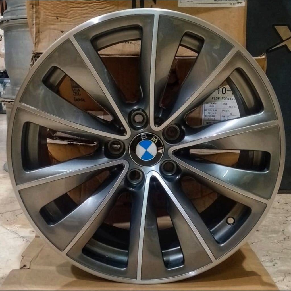 Velg Ori Bmw Style 247 E60 R18 Pcd 5x120 Lebar 8/9 inc ET 20/32 Original Germany Velg Oem Bmw Style 