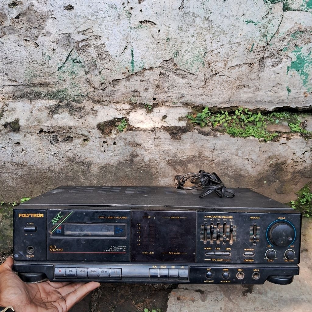 polytron tape deck jadul