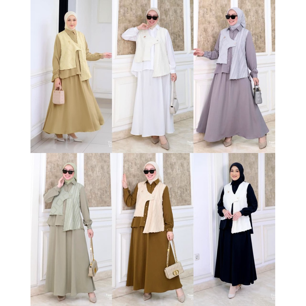 READY TSARWAH SET ROK TERBARU NINOS DESIGN BEST SELLER