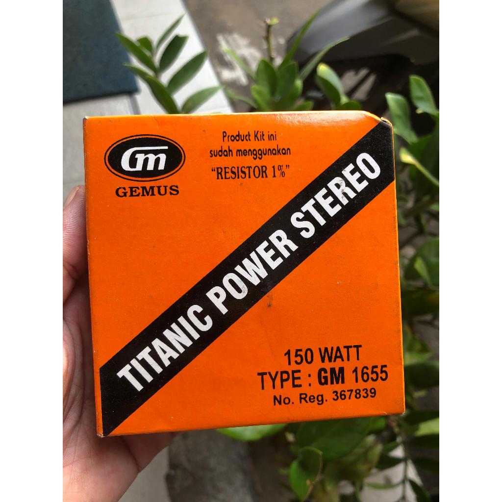 Kit driver power stereo Titanic GM 1655