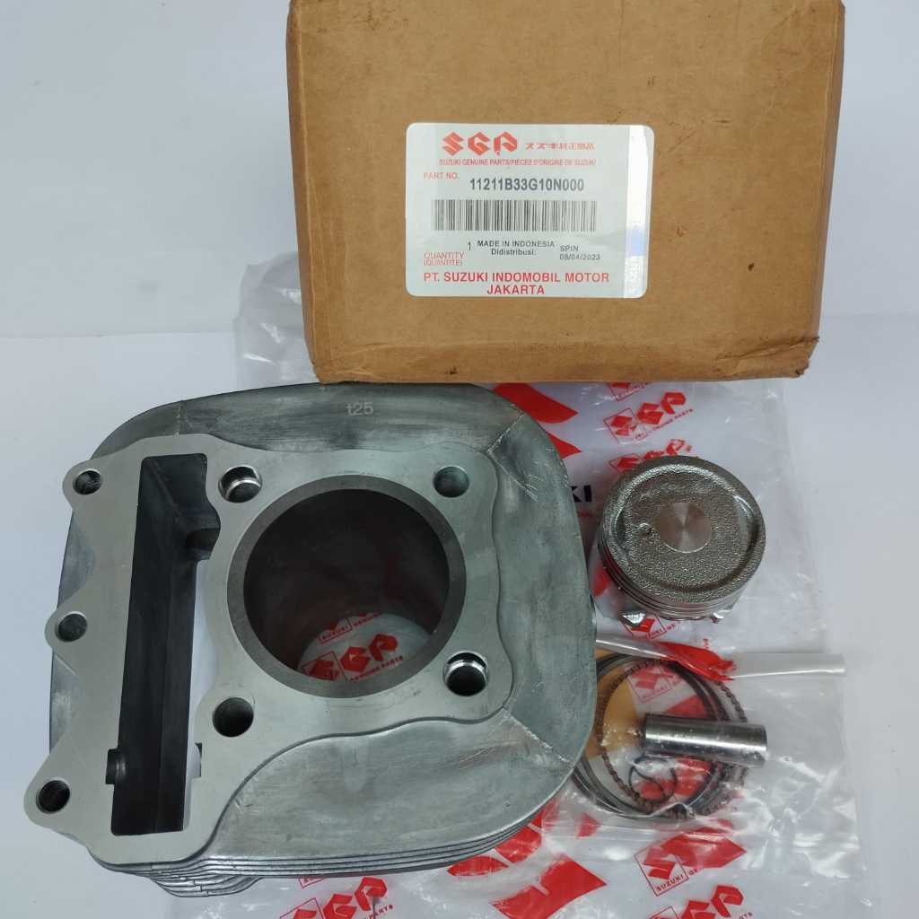 BLOK SEHER PISTON SUZUKI SPIN 125 SKYWAVE 125 SKYDRIVE 125