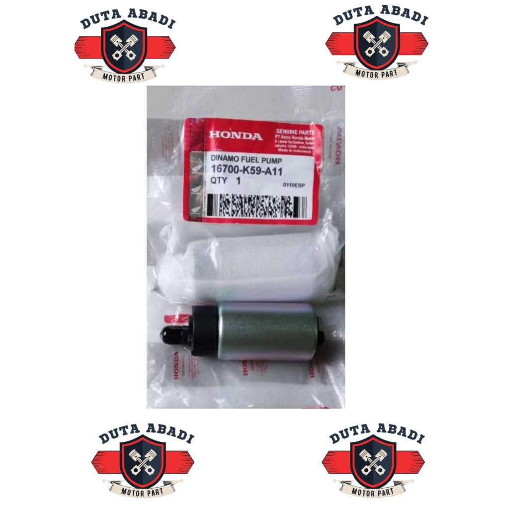 16700-K59-A11  Rotak Dinamo Fuell Pump Vario 125 LED, Vario 150 Old, Vario 150 LED Original AHM