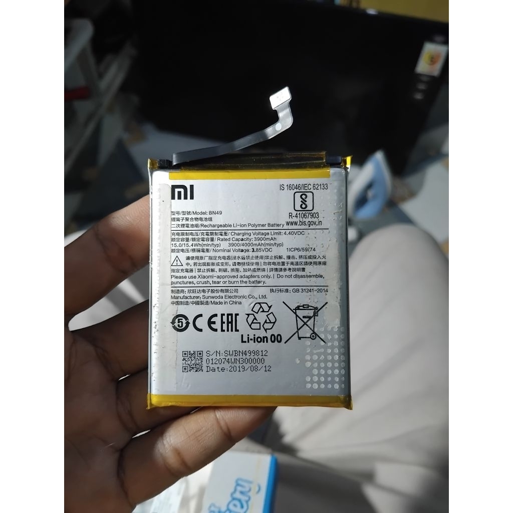 batre redmi 7a copotan .
