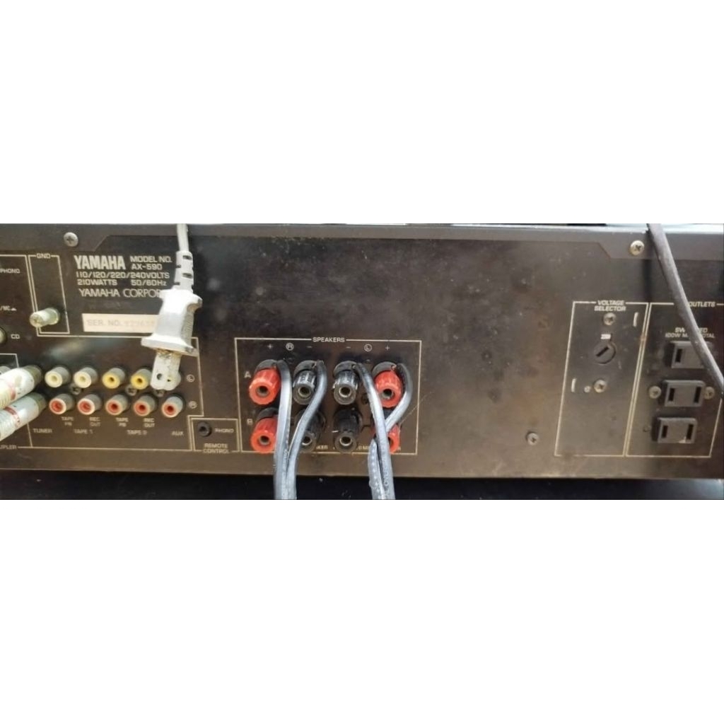 yamaha ax 590 amplifier