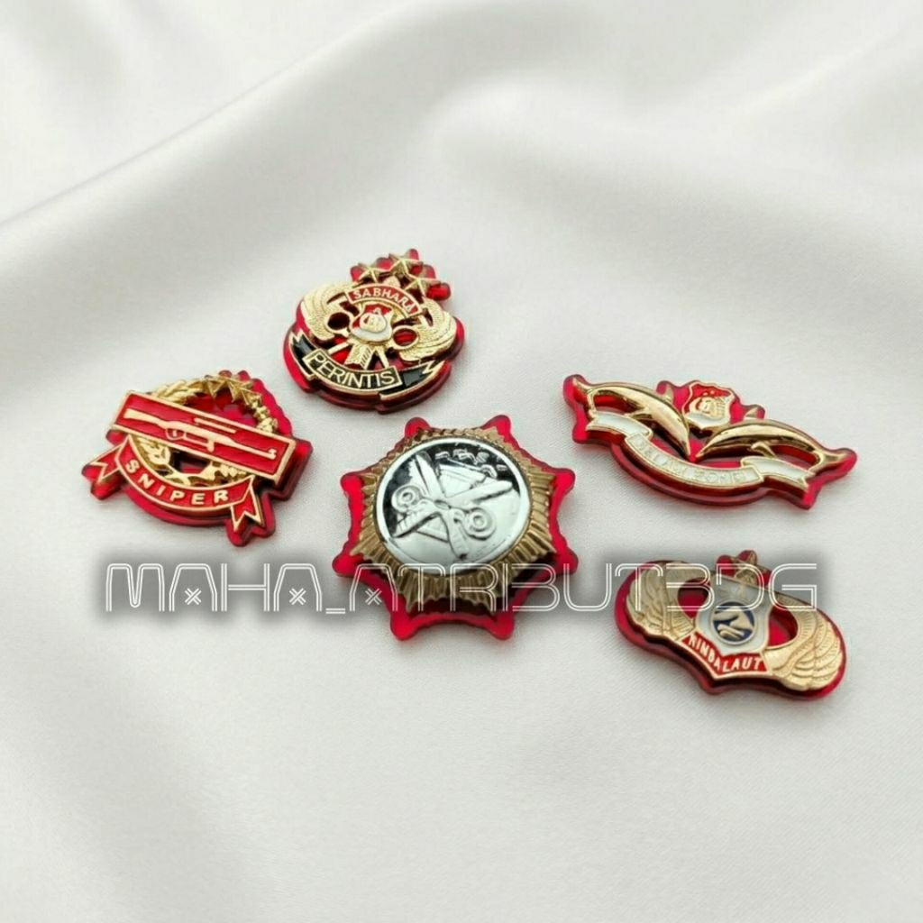 Pin Perintis Sabhara/Sabhara polri/Brevet Perintis Sabhara/Brivet Perintis Sabhara Polri Full Mika G