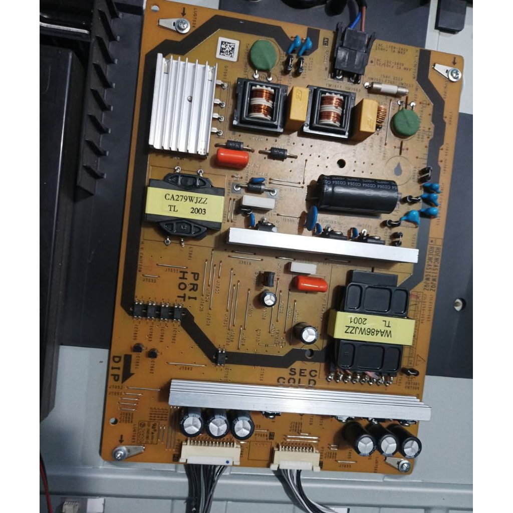 PSU POWER SUPPLY SUPLI REGULATOR SUPLI SUPLAY TV SHARP 2T C50AE1I - 50AE1I 50AE1